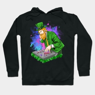 Papa dj st patrick's day Hoodie